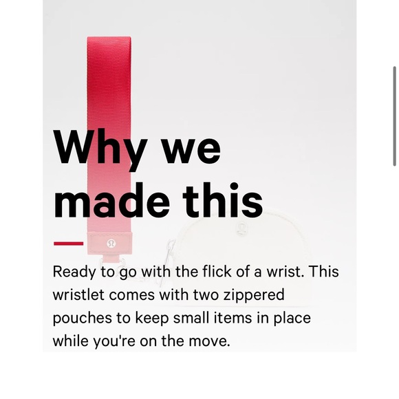 Lululemon Dual Pouch Wristlet - Picture 8 of 9